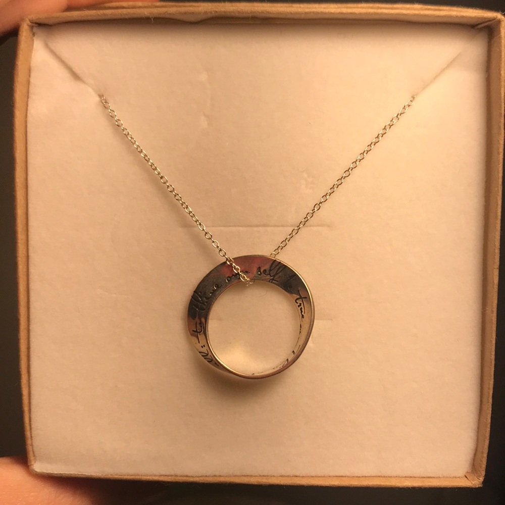 Silver necklace
